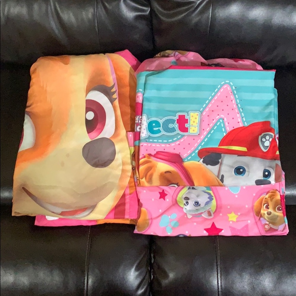 Paw Patrol Girls Toddler 4 Piece Bed Set